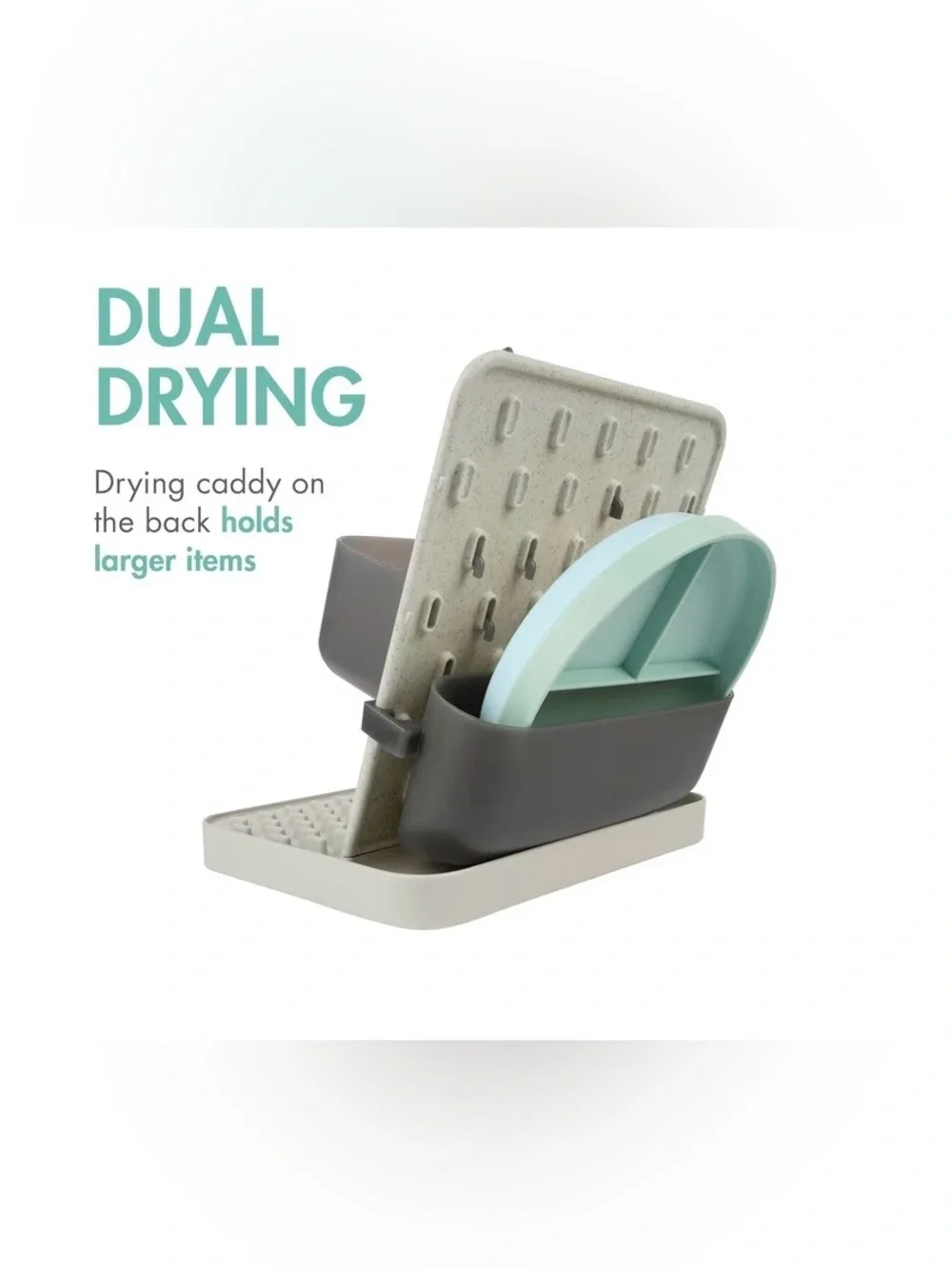Boon Groove Vertical Baby Bottle Drying Rack